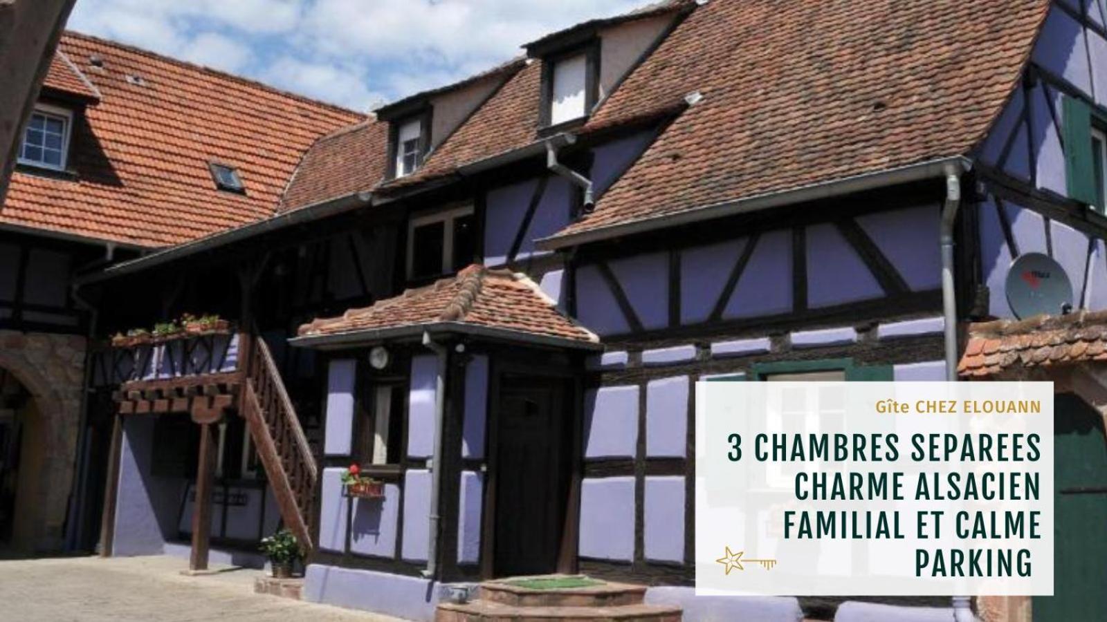 Gite Elouann Familial Spacieux Calme Ebersheim Exterior foto